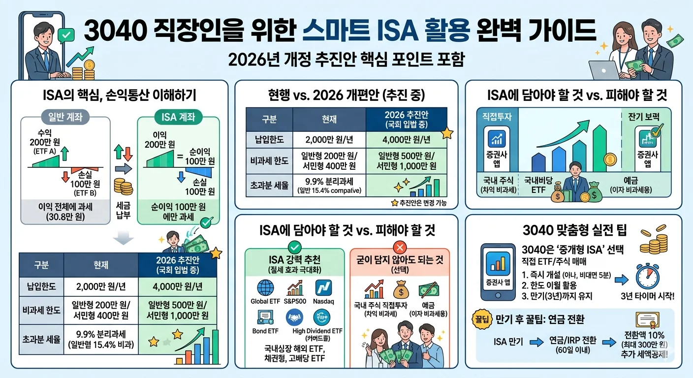 월급 빼고 다 오른 시대, ISA가 3040 직장인에게 '절세 통장'이 된 이유